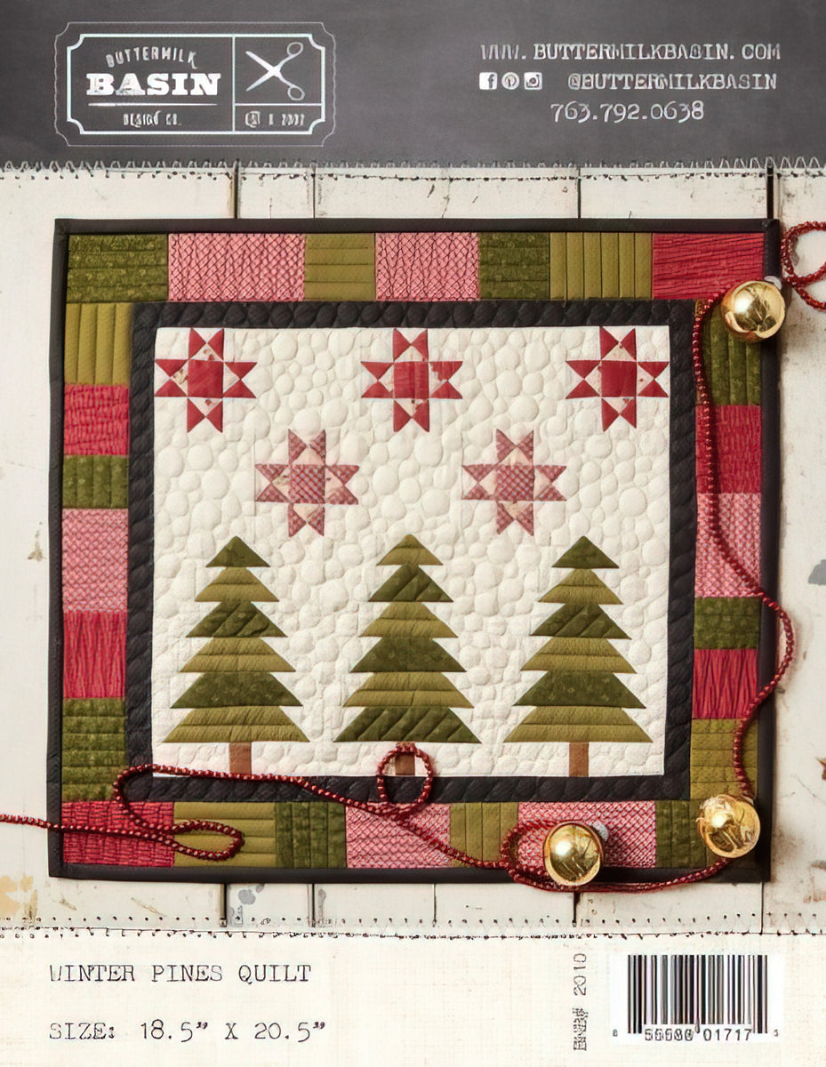 Winter Pines Quilt Pattern by Stacy West / Buttermilk Basin