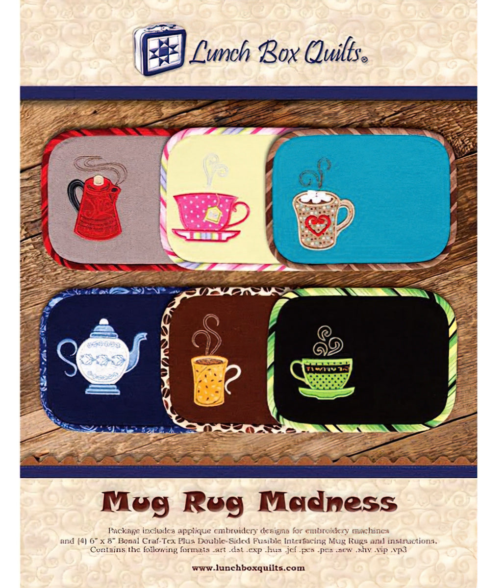 Lunch Box Quilts: Mug Rug Madness