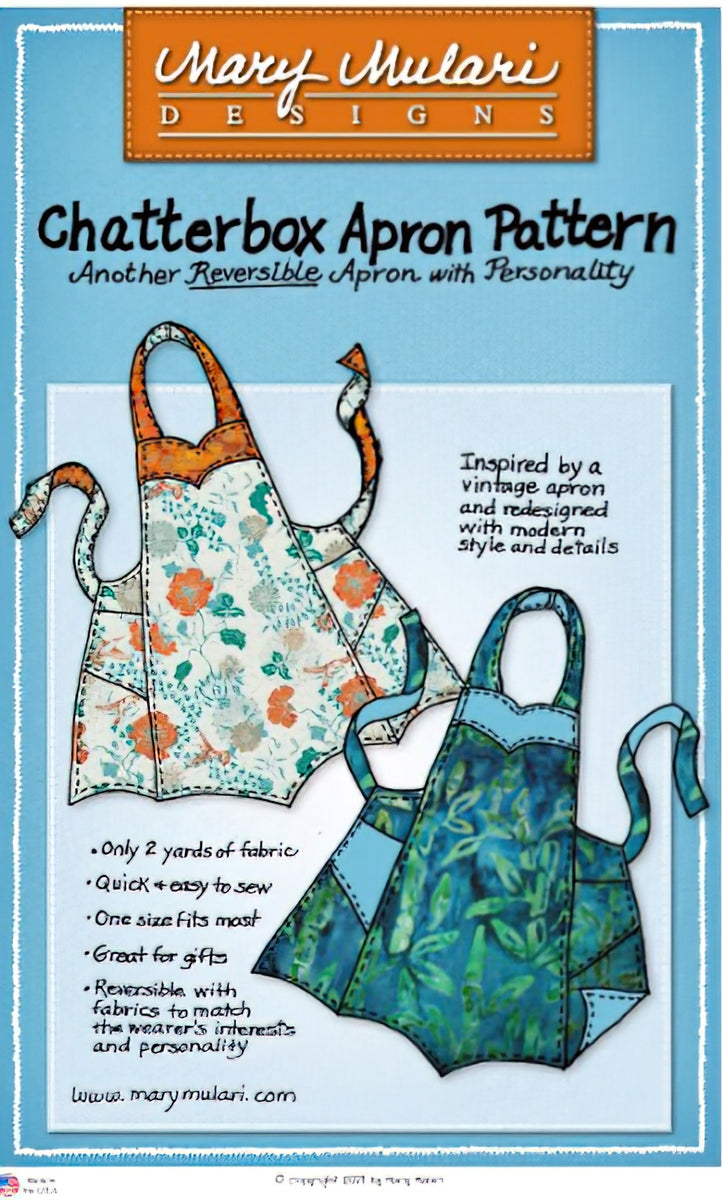 Mary Mulari - Chatterbox Apron Pattern
