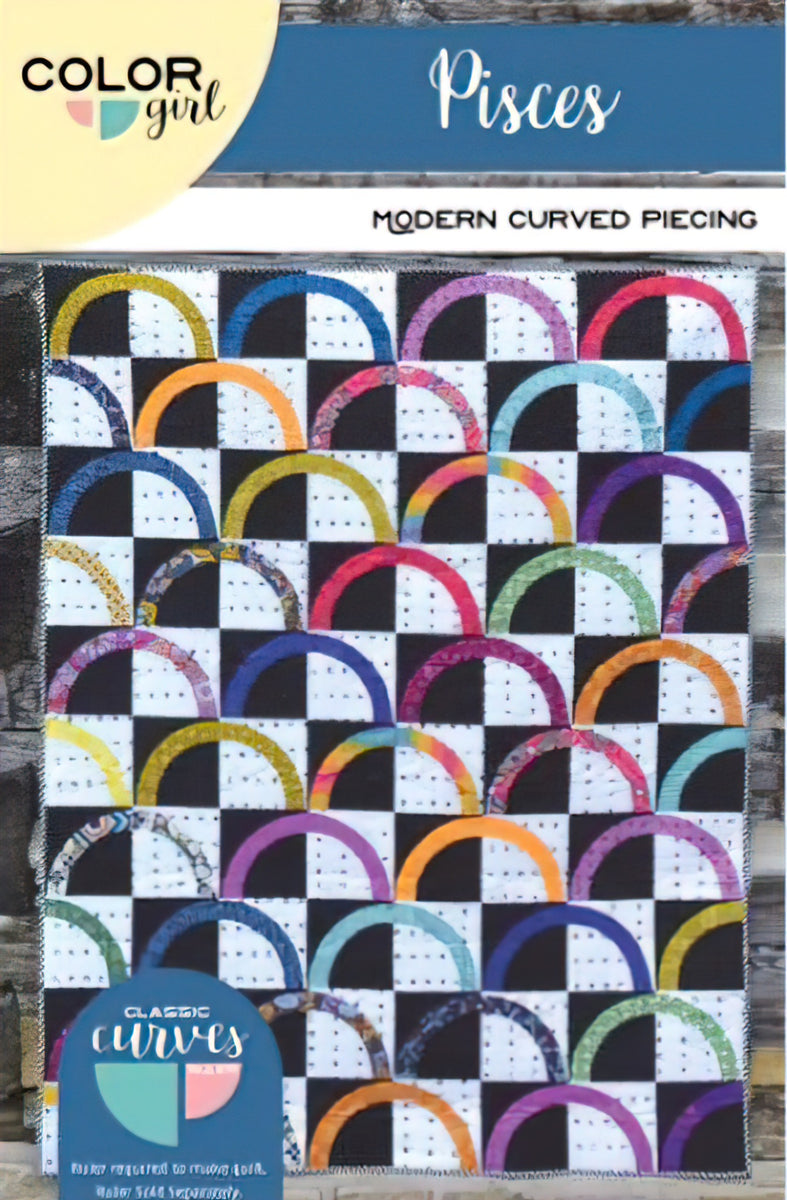 Pisces Quilt Pattern by Color Girl Quilts