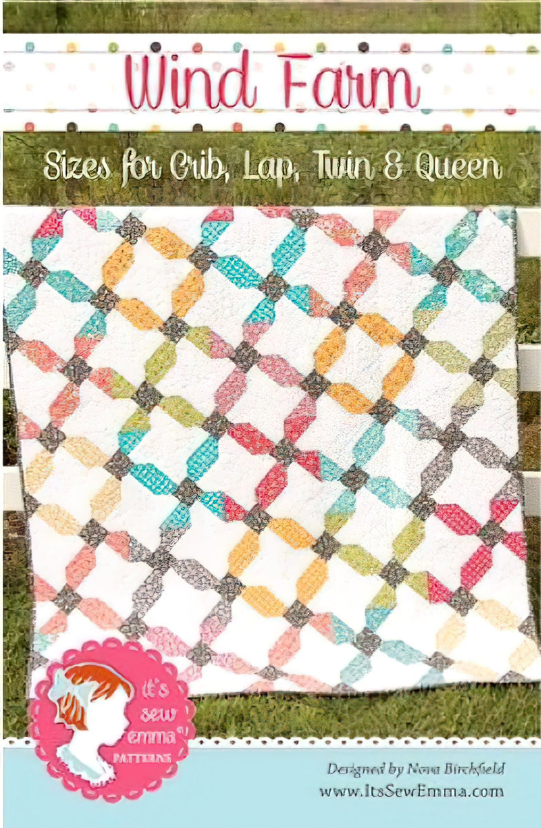 Wind Farm Quilt Pattern by It's Sew Emma