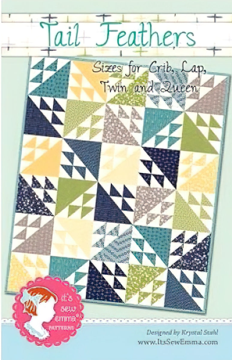 Tail Feathers Quilt Pattern by It's Sew Emma
