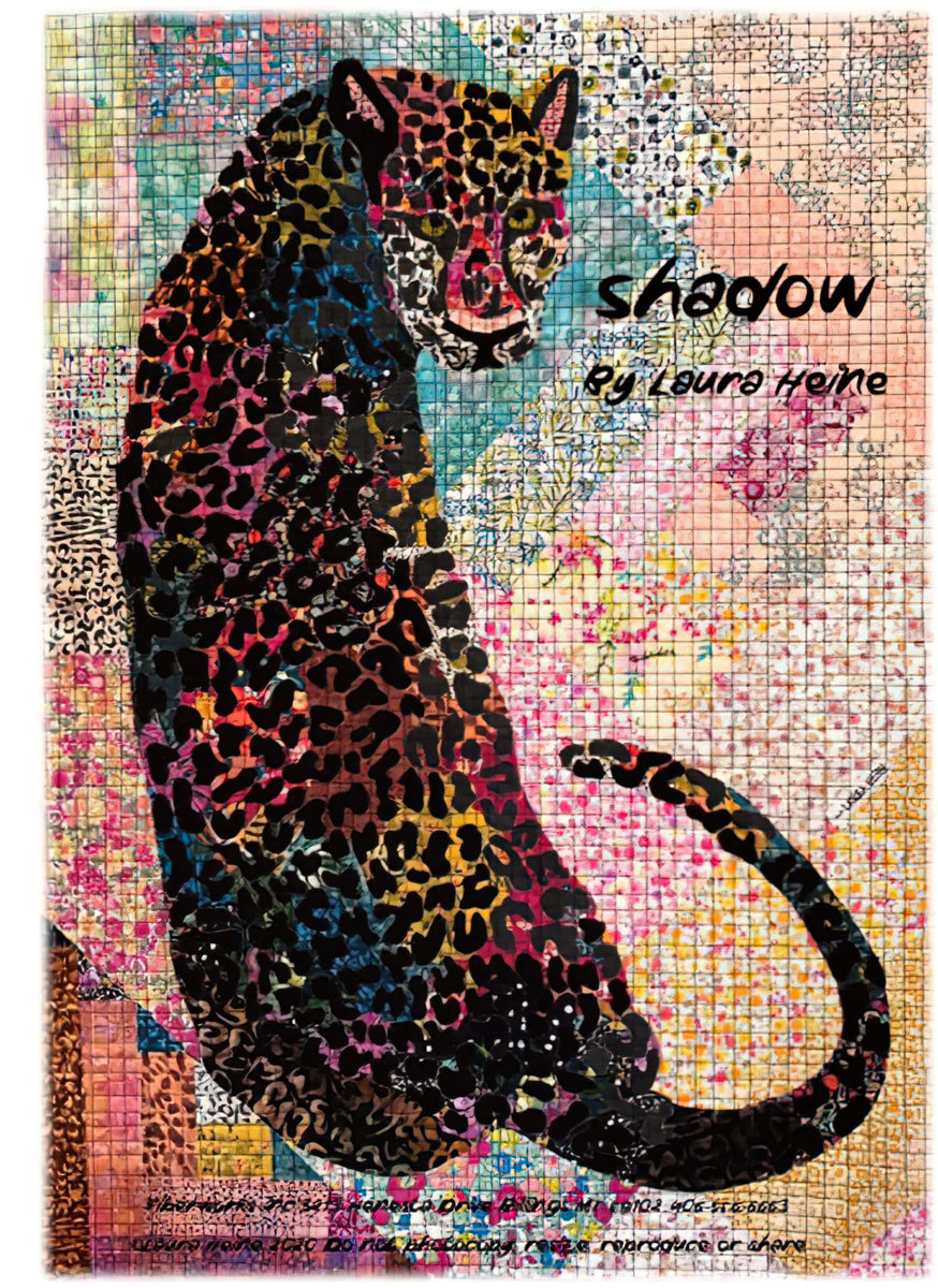 Shadow Collage Pattern by Laura Heine