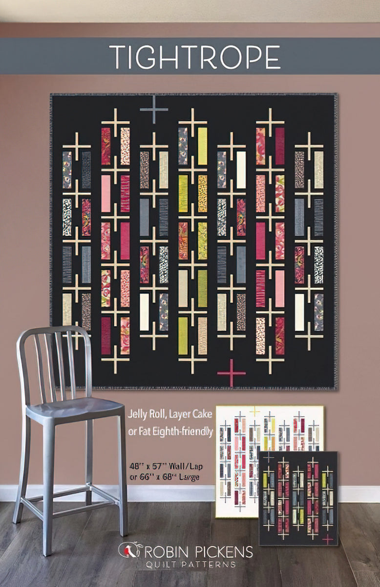 Tightrope Quilt Pattern by Robin Pickens