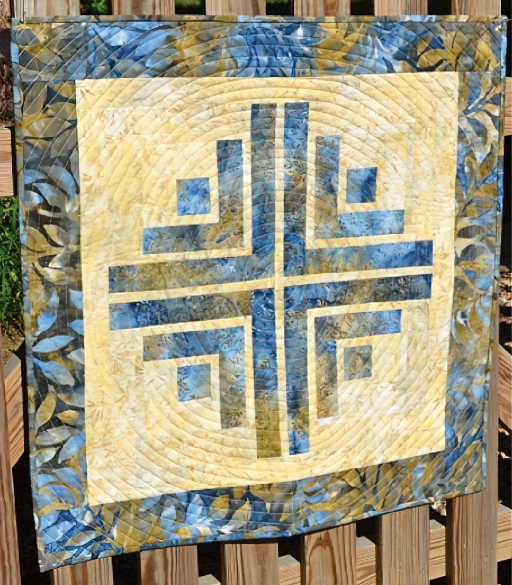 Cut Loose Press - Floating Cabin Quilt Pattern