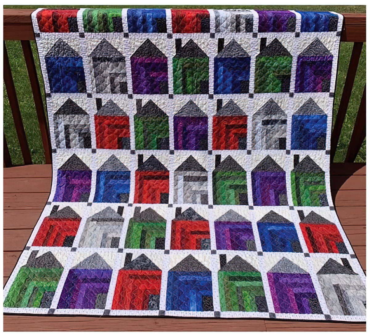 Cut Loose Press - My House Quilt Pattern