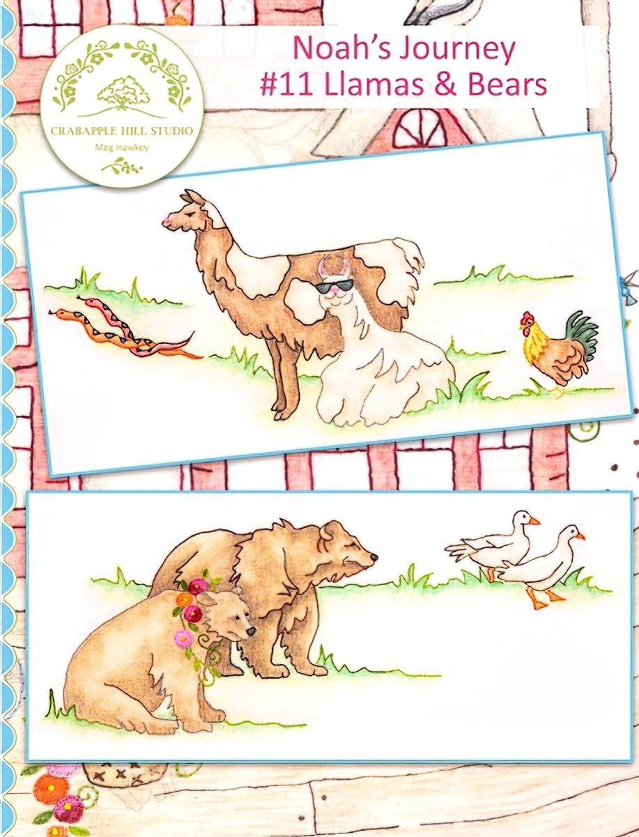 Noah's Journey #11 - Llamas & Bears by Crabapple Hill Studio