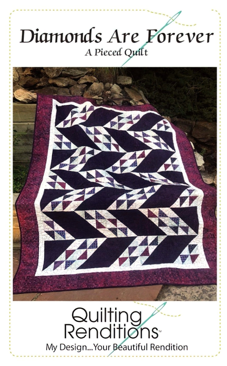 Diamonds Are Forever Quilt Pattern by Kari Nichols