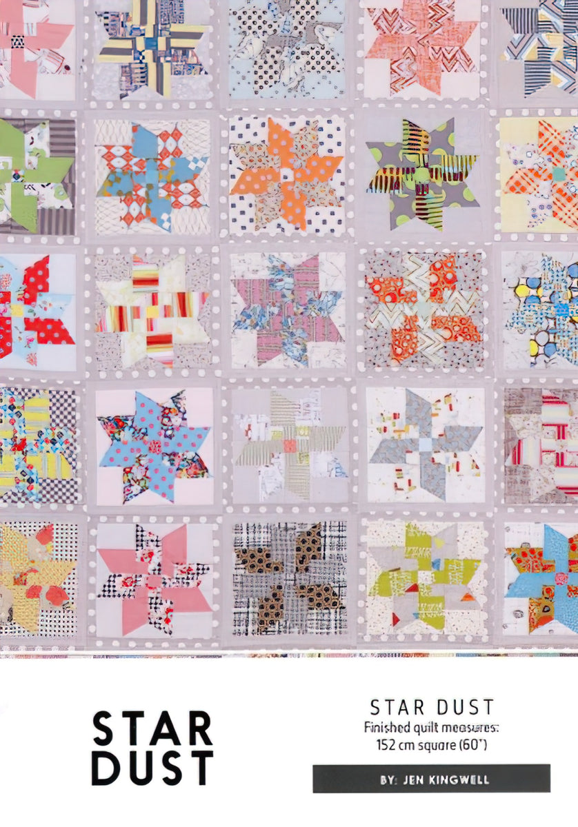 Star Dust Pattern by Jen Kingwell