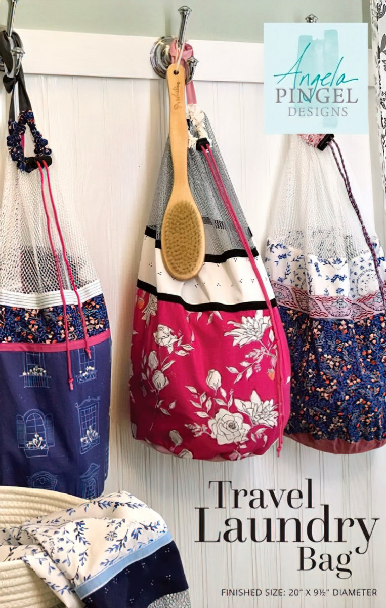 Travel Laundry Bag Pattern by Angela Pingel