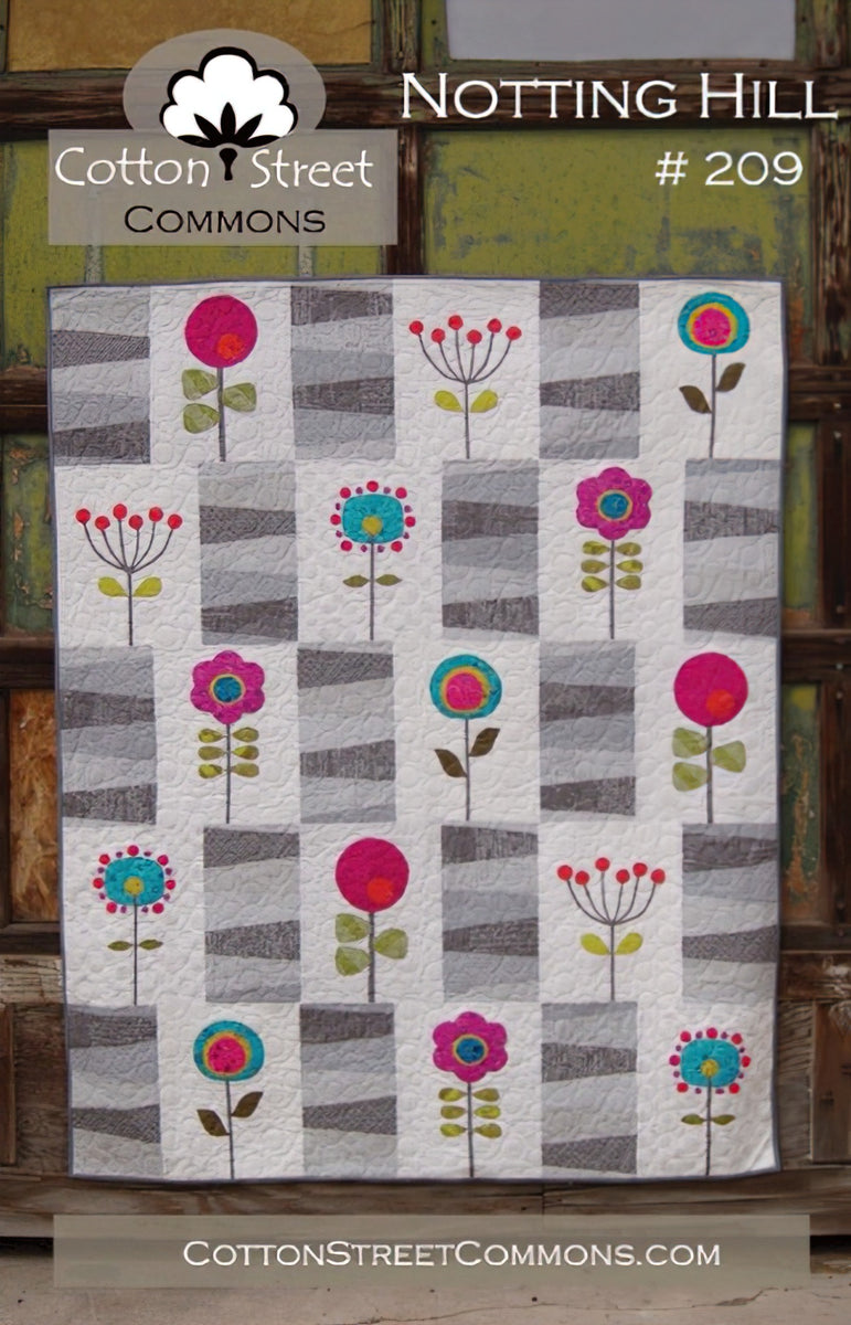 Notting Hill Quilt Pattern by Cotton Street Commons