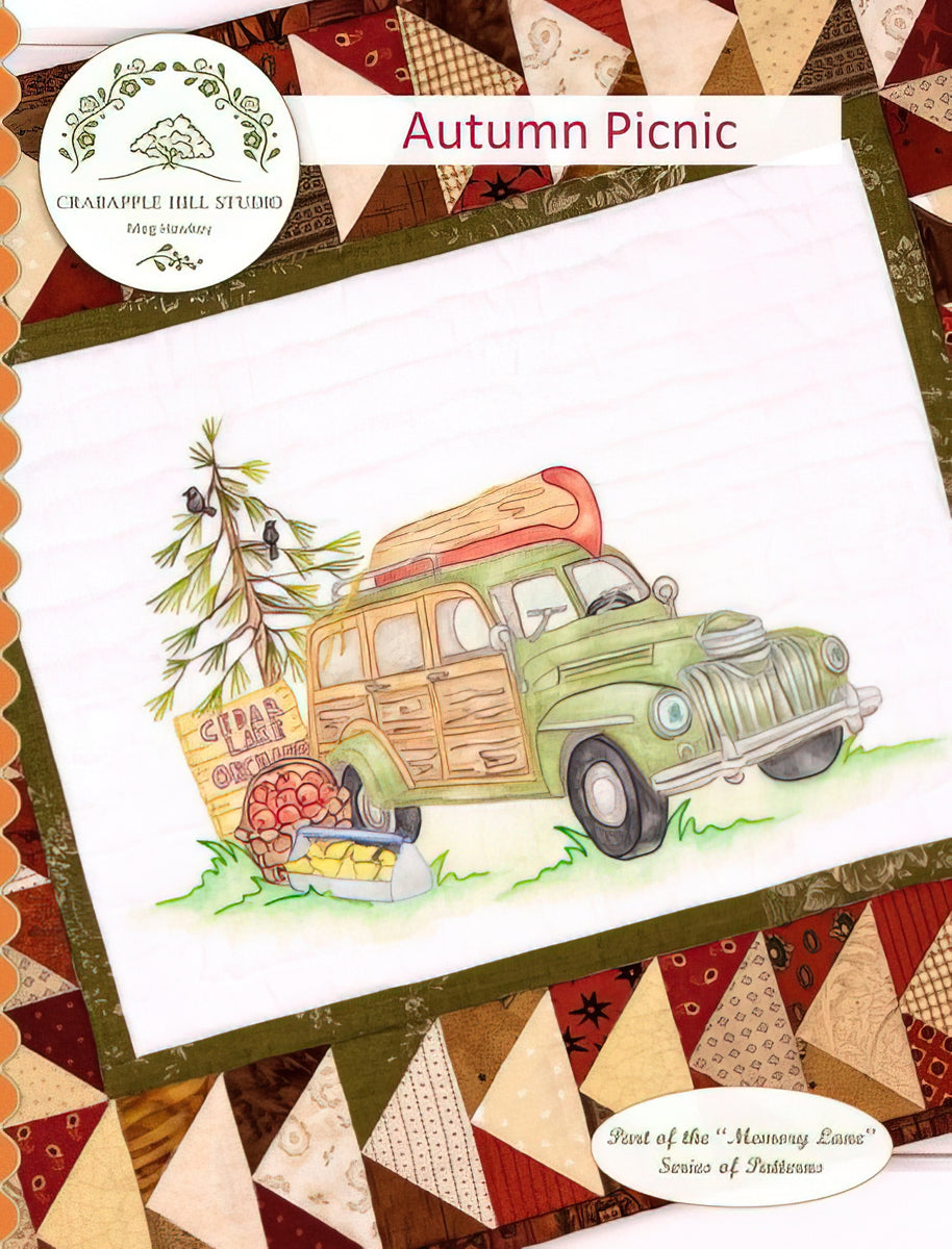 Memory Lane - Autumn Picnic Pattern by Crabapple Hill Studio