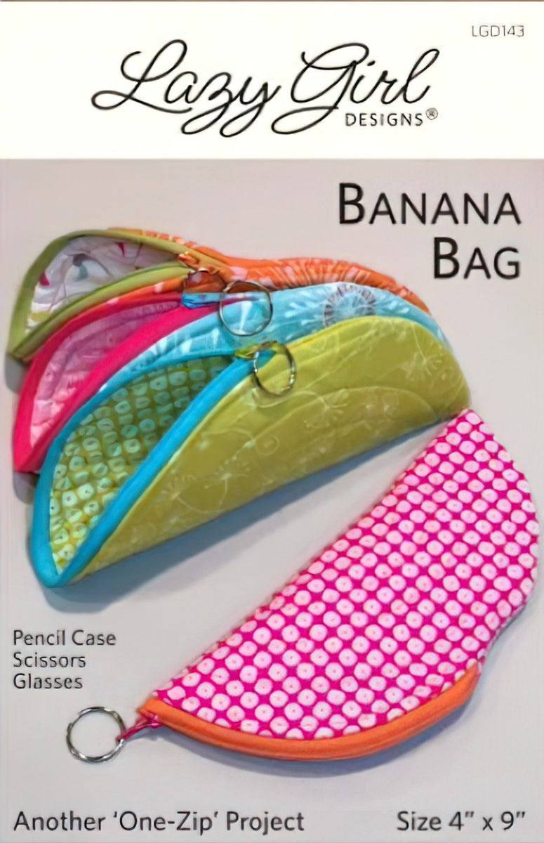 Banana Bag Pattern by Lazy Girl Designs