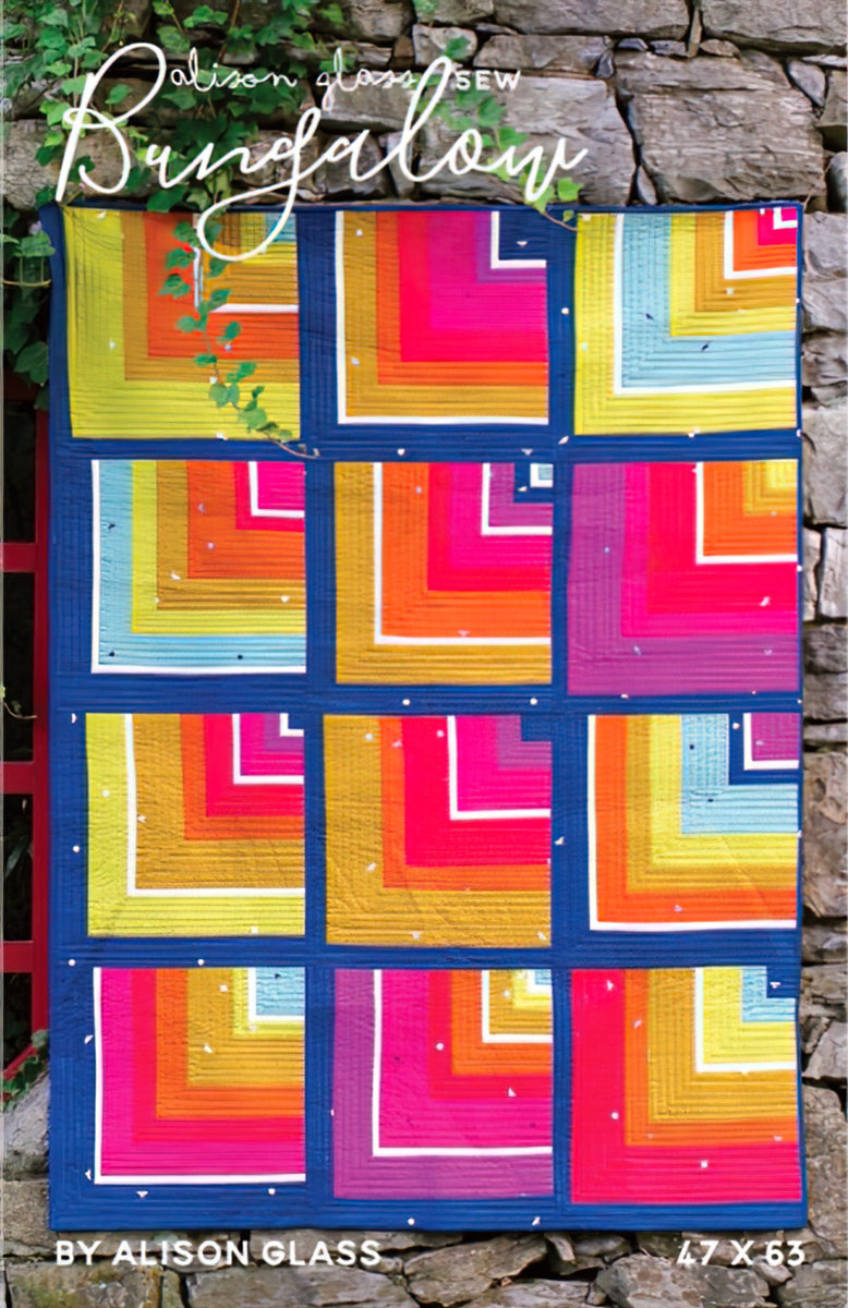 Clearance - Alison Glass - Bungalow Quilt Pattern