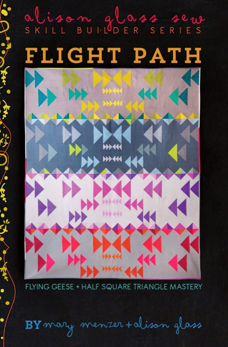 Alison Glass Skill Builder Series - Flight Path Quilt Pattern