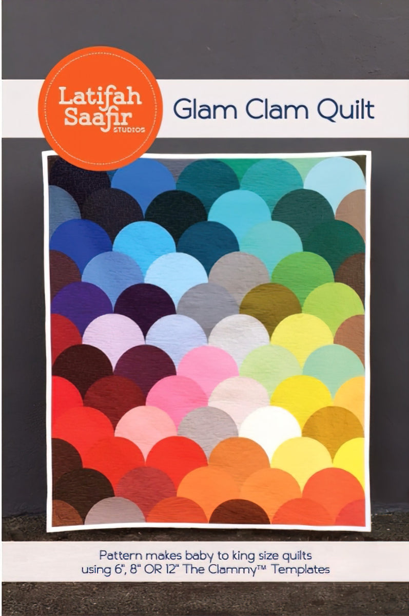 Glam Clam Quilt Pattern by Latifah Saafir