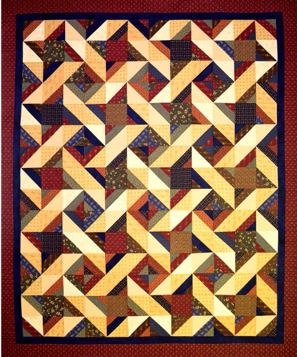 Cut Loose Press - Hot Cross Stars Quilt Pattern