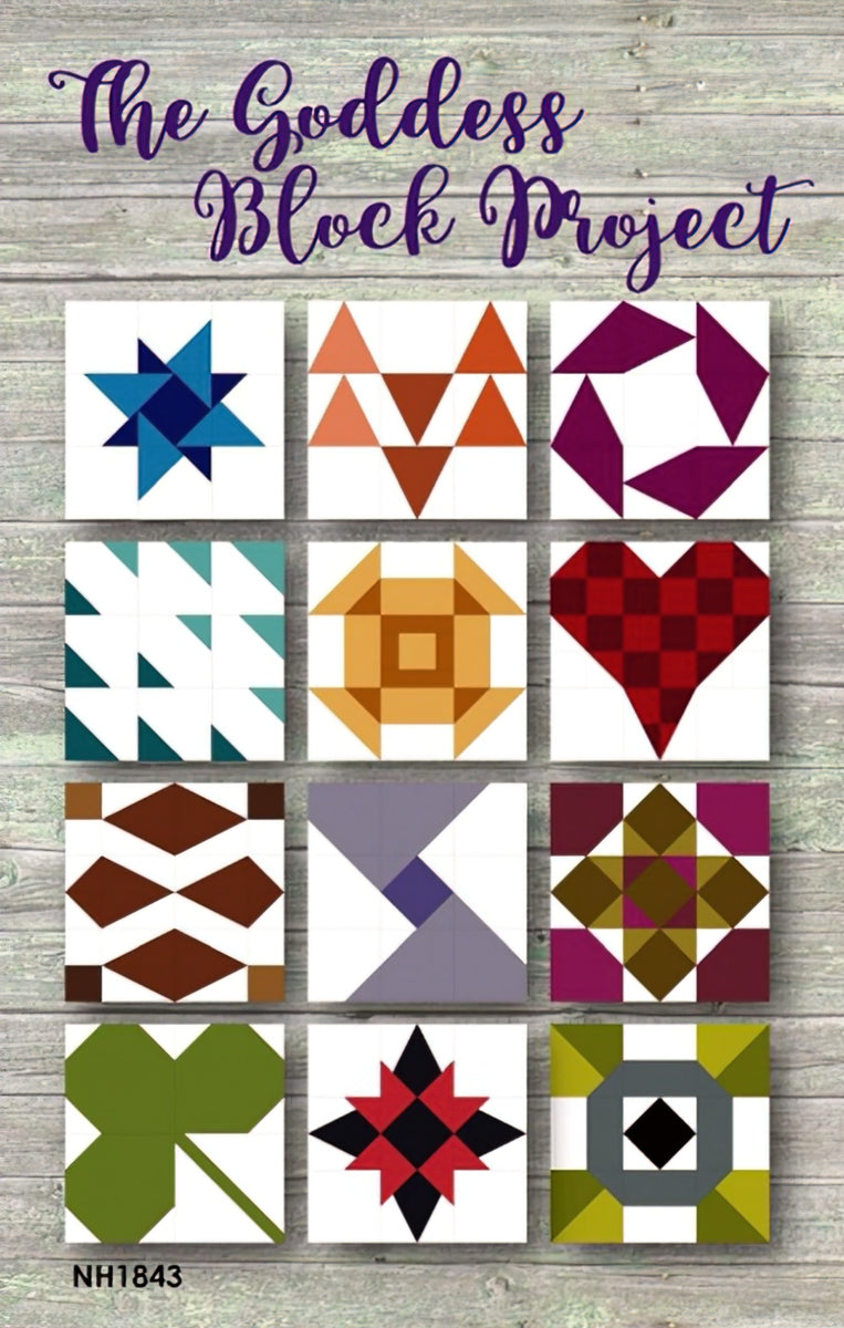 The Goddess Block Project Patternby Needle in a Hayes Stack