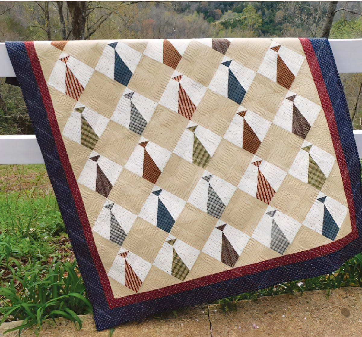 Cut Loose Press - Daddy's Ties Quilt Pattern