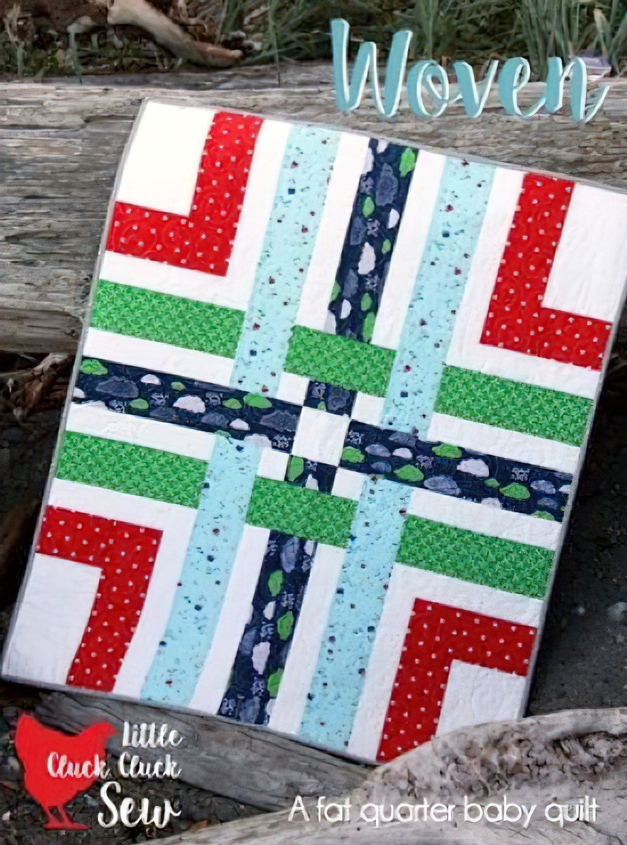 Woven Quilt Pattern by Cluck Cluck Sew