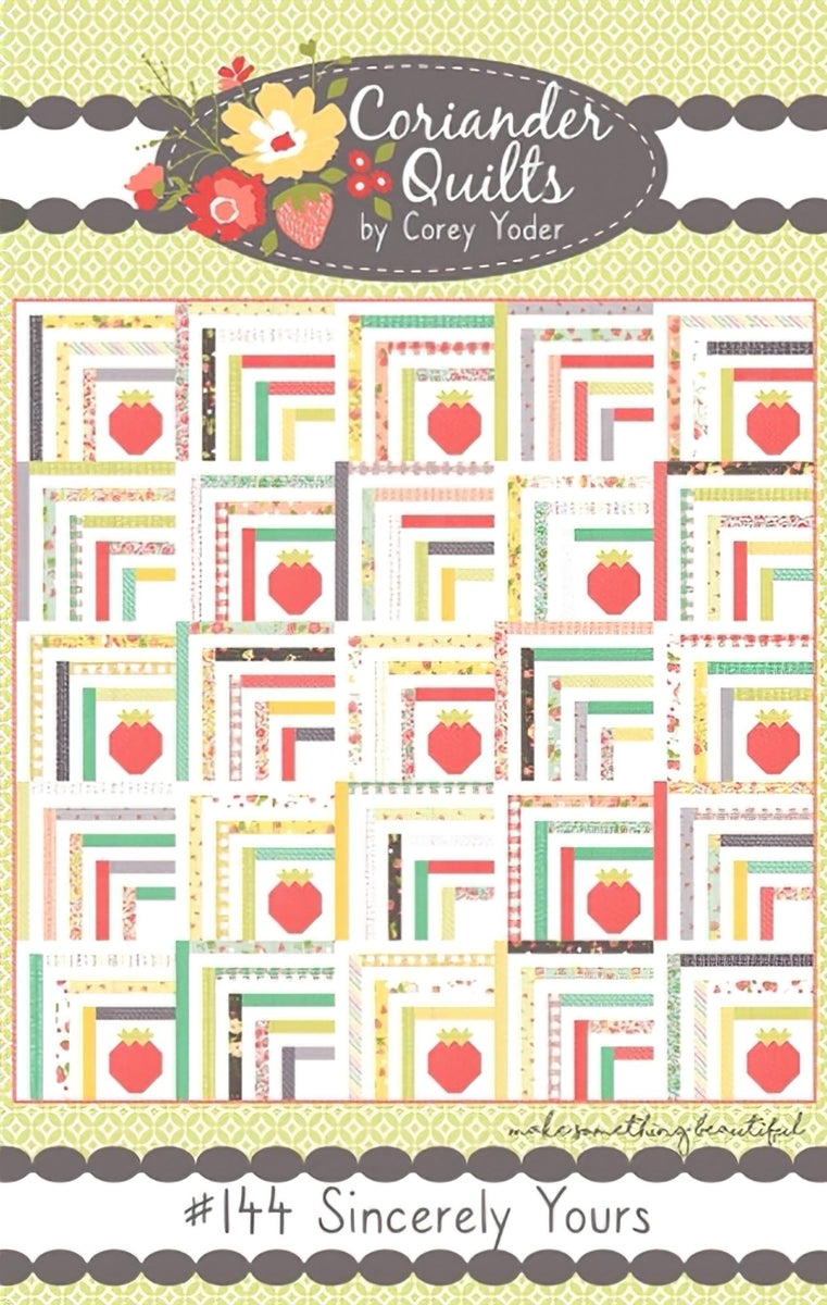 Sincerely Yours Quilt Pattern by Coriander Quilts