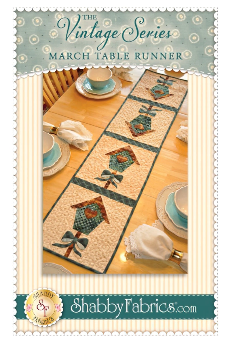 Vintage Series Table Runner - March