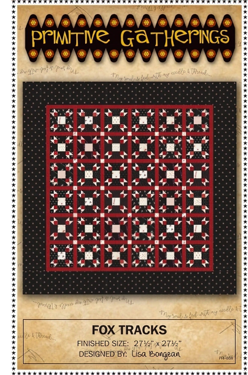 Fox Tracks Quilt Pattern