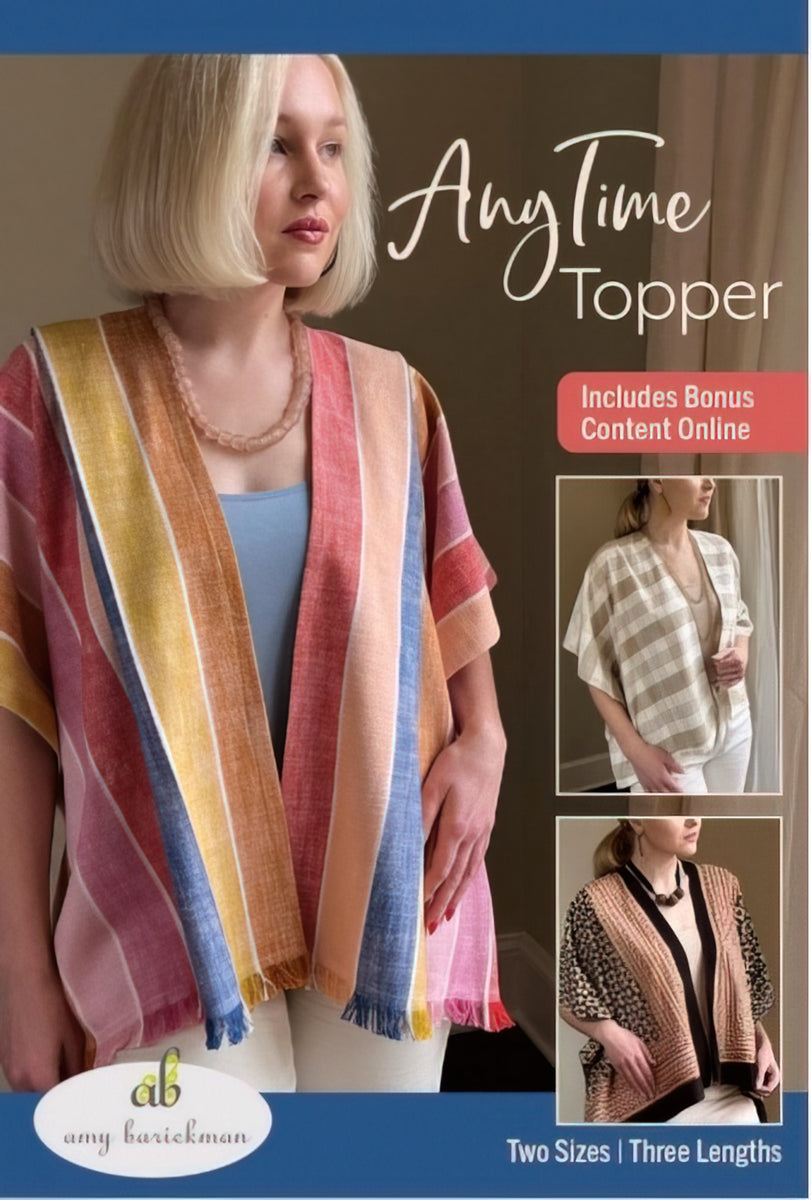 AnyTime Topper Pattern by Amy Barickman