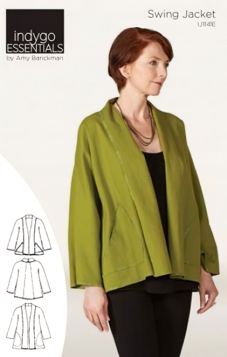 Swing Jacket Pattern by Amy Barickman - Indygo Junction