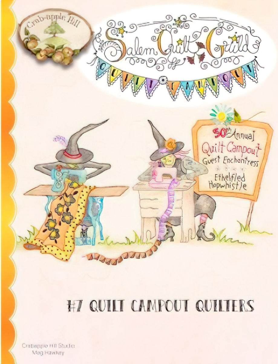 Salem Quilt Guild Quilt Campout 7 Quilt Campout Quilters by CrabApple Hill Studio