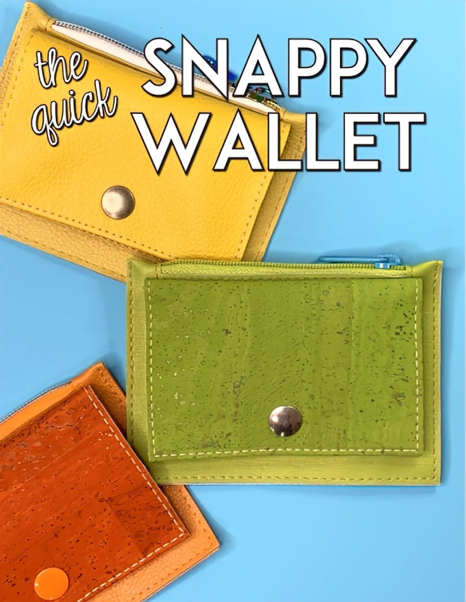The Quick Snappy Wallet Pattern by Sassafras Lane Designs