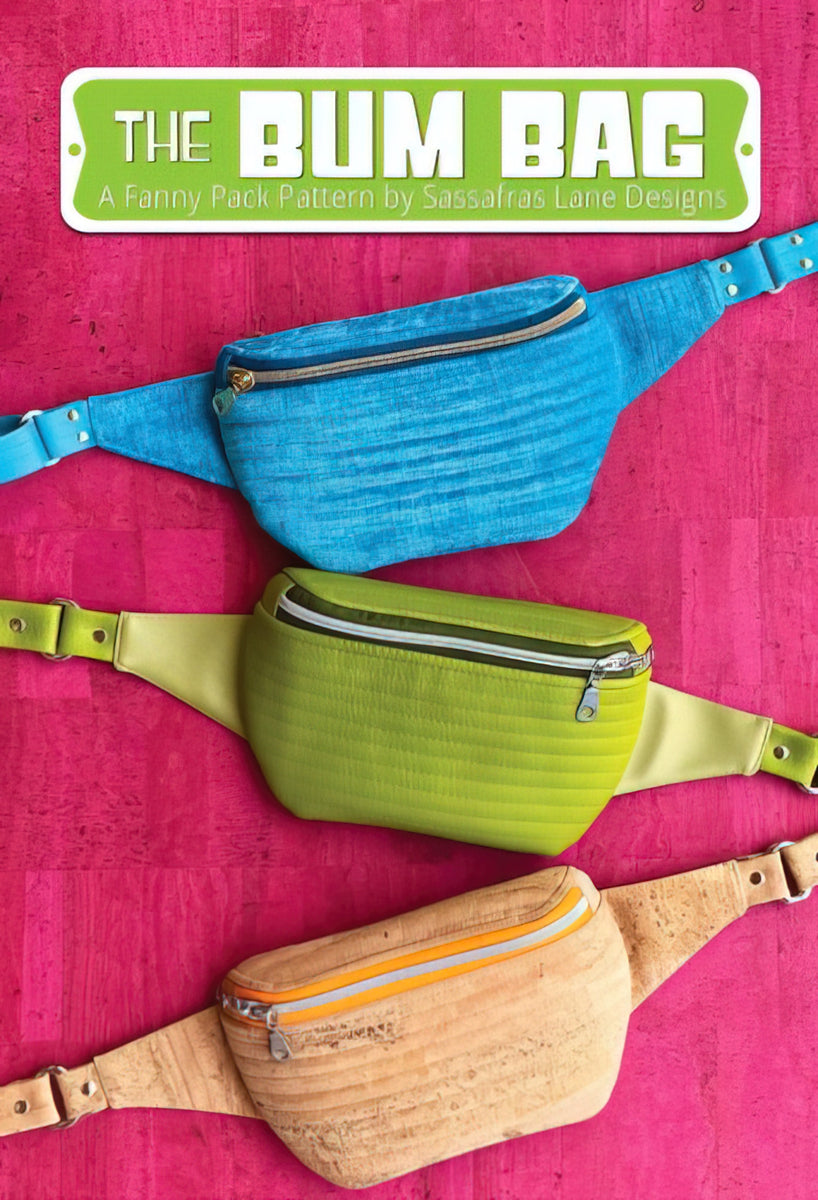 The Bum Bag Pattern by Sassafras Lane Designs