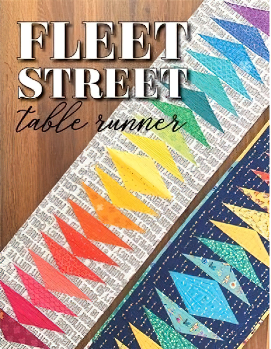Fleet Street Table Runner Pattern by Sassafras Lane Designs