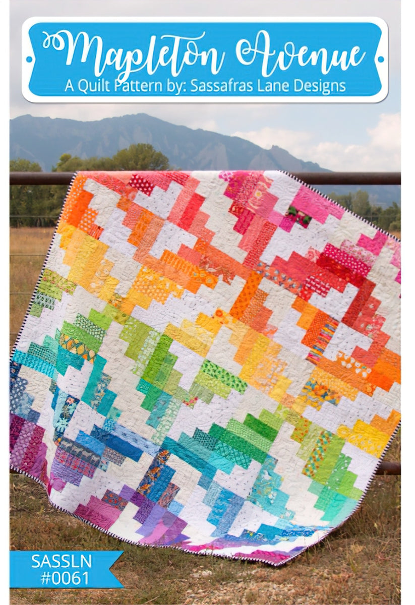 Mapleton Avenue Quilt Pattern by Sassafras Lane Designs
