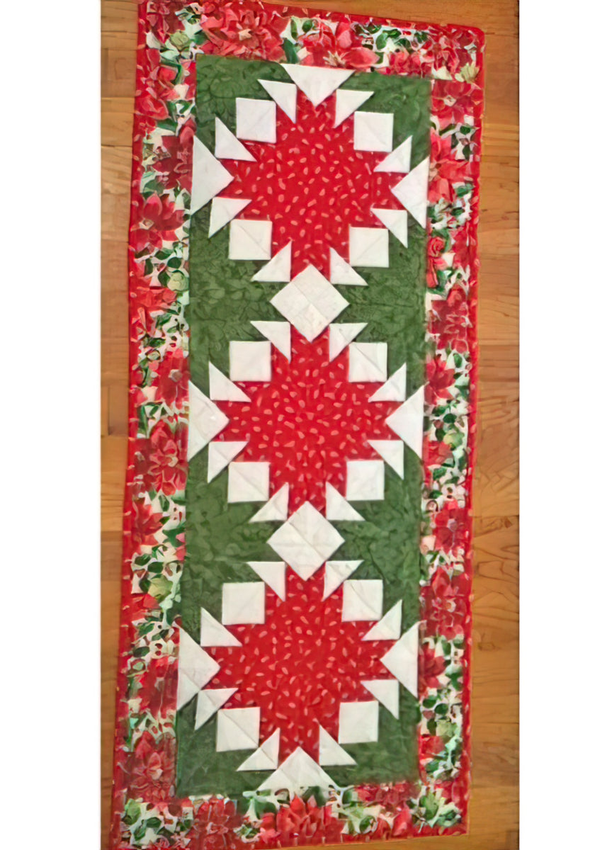 Cut Loose Press - Pineapple Pinwheels Runner Pattern