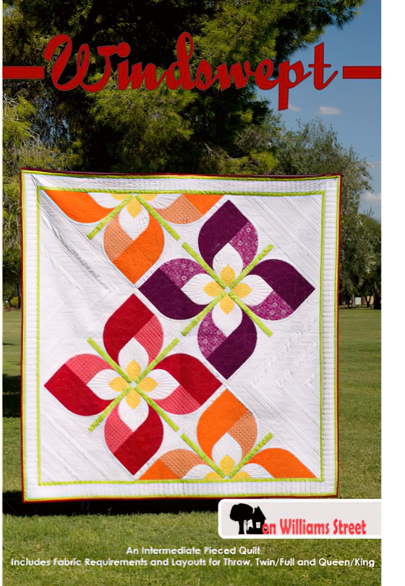 Windswept Quilt Pattern by On Williams Street