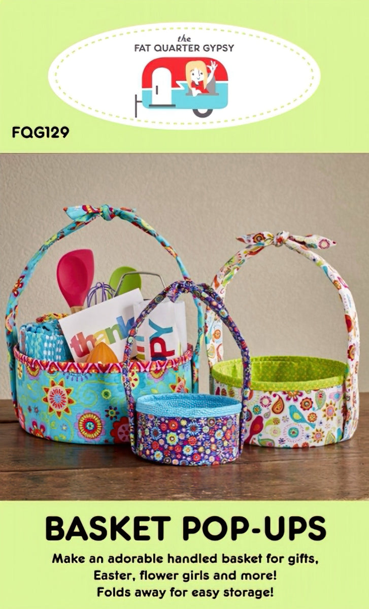 Clearance - Basket Pop-Upsby The Fat Quarter Gypsy