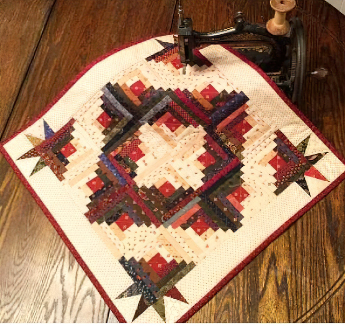 Cut Loose Press - Little Logs Starburst Quilt Pattern
