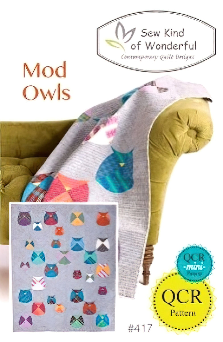 Sew Kind Of Wonderful - Mod Owls