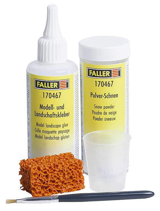Faller 170467 A Scale Snow Powder Kit