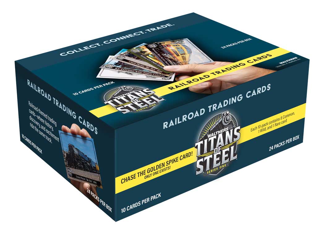 Hobby Box - Titans of Steel™ -- Includes 24 Series One Trading Card Packs