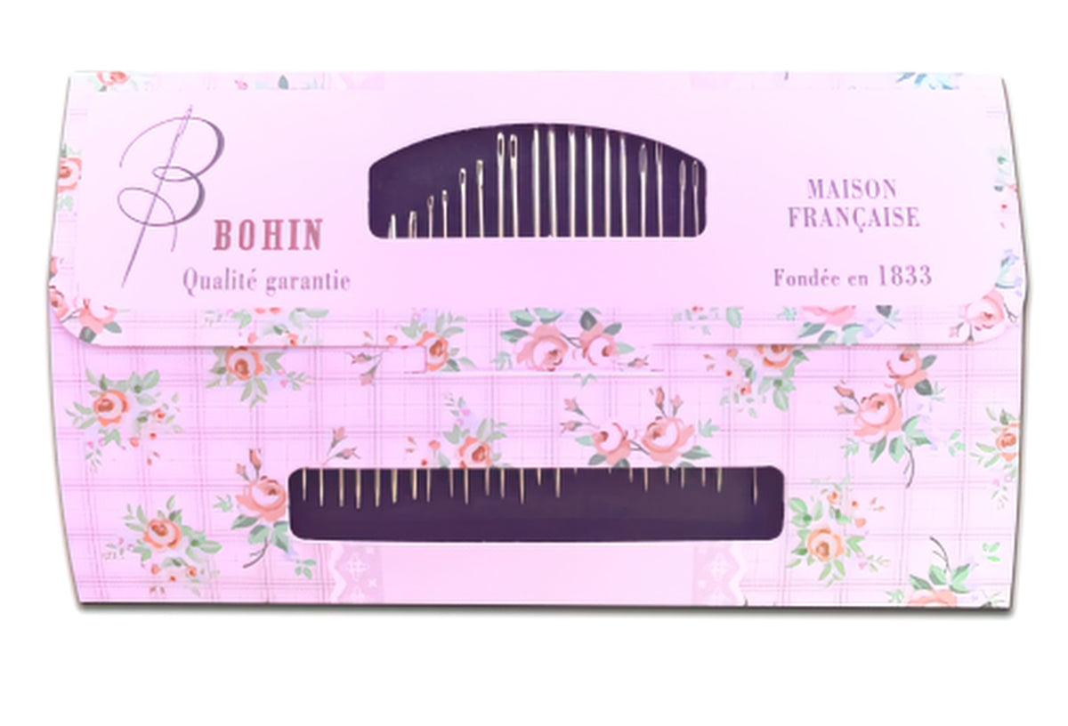 Bohin Pink Vintage Envelope Sewing Needle Assortment