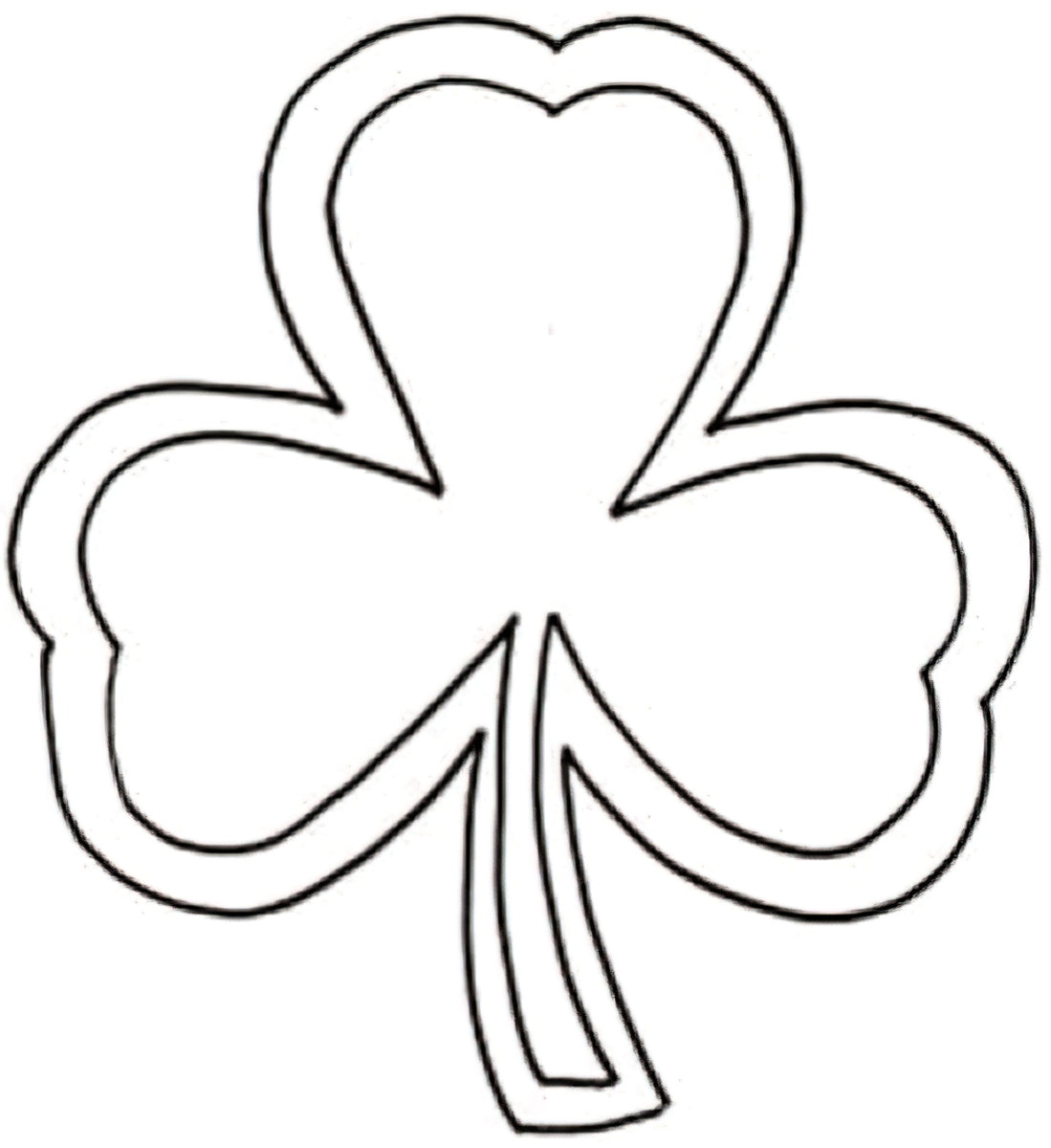 Shamrock 5.5 inch Stencil SCL-227-5.5