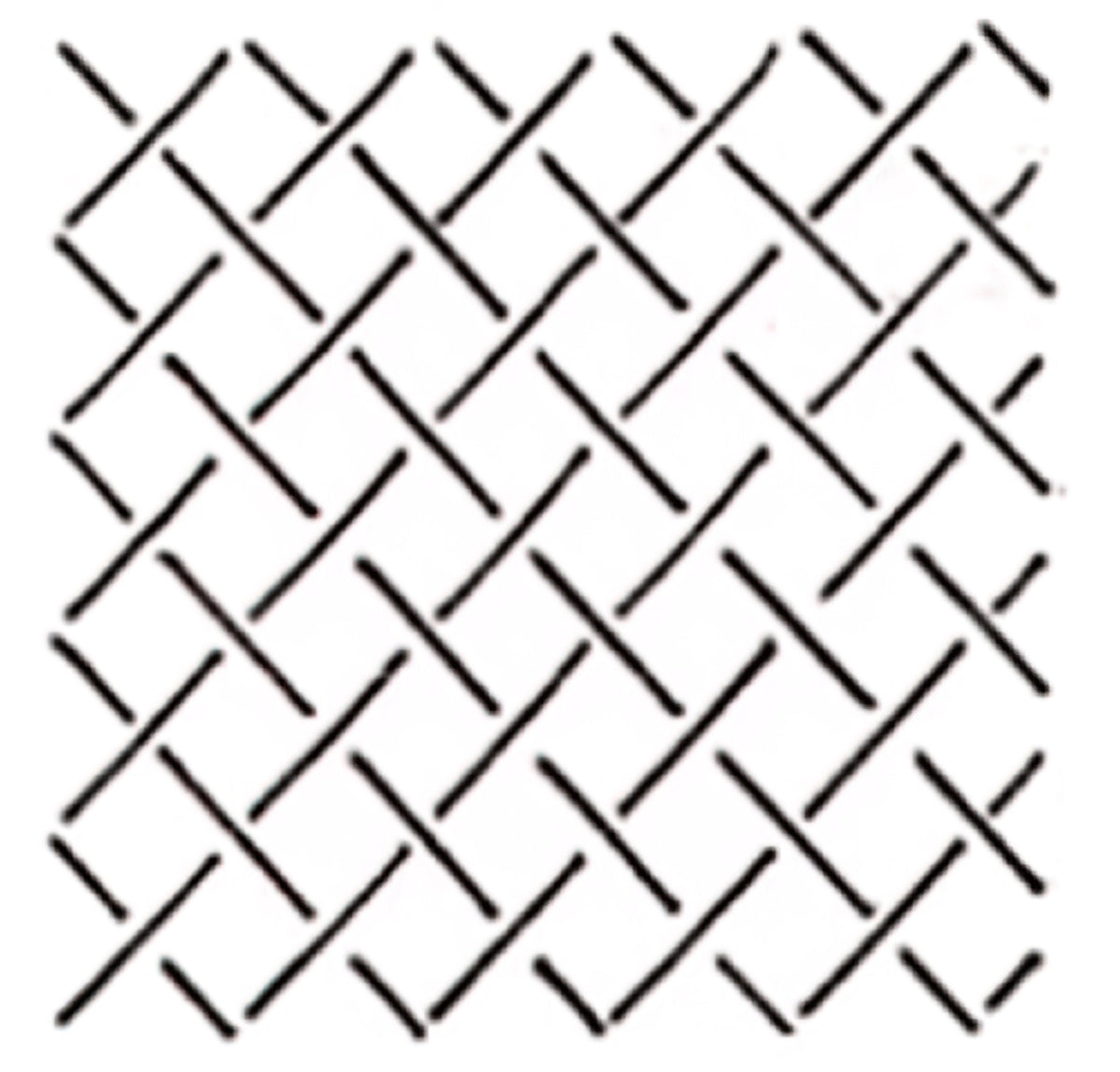 Crosshatch Background 12.5 inch Stencil 10184