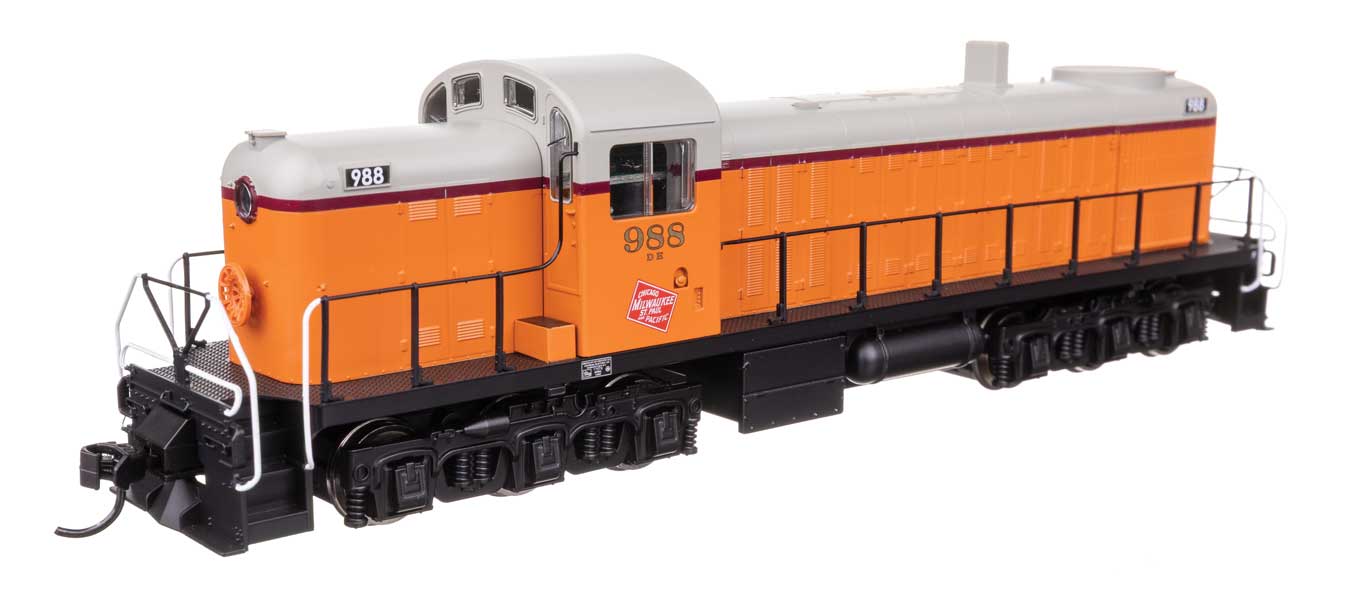Alco RSC-2 - Standard DC -- Milwaukee Road #988