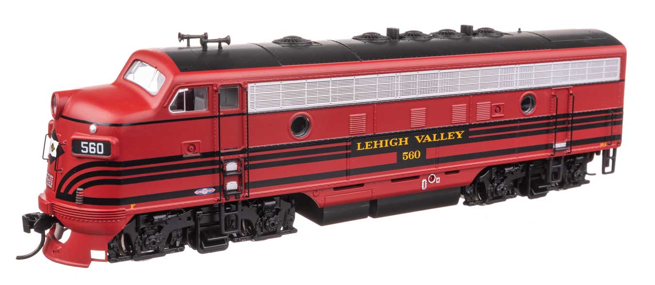 EMD F7 A - Standard DC -- Lehigh Valley #560