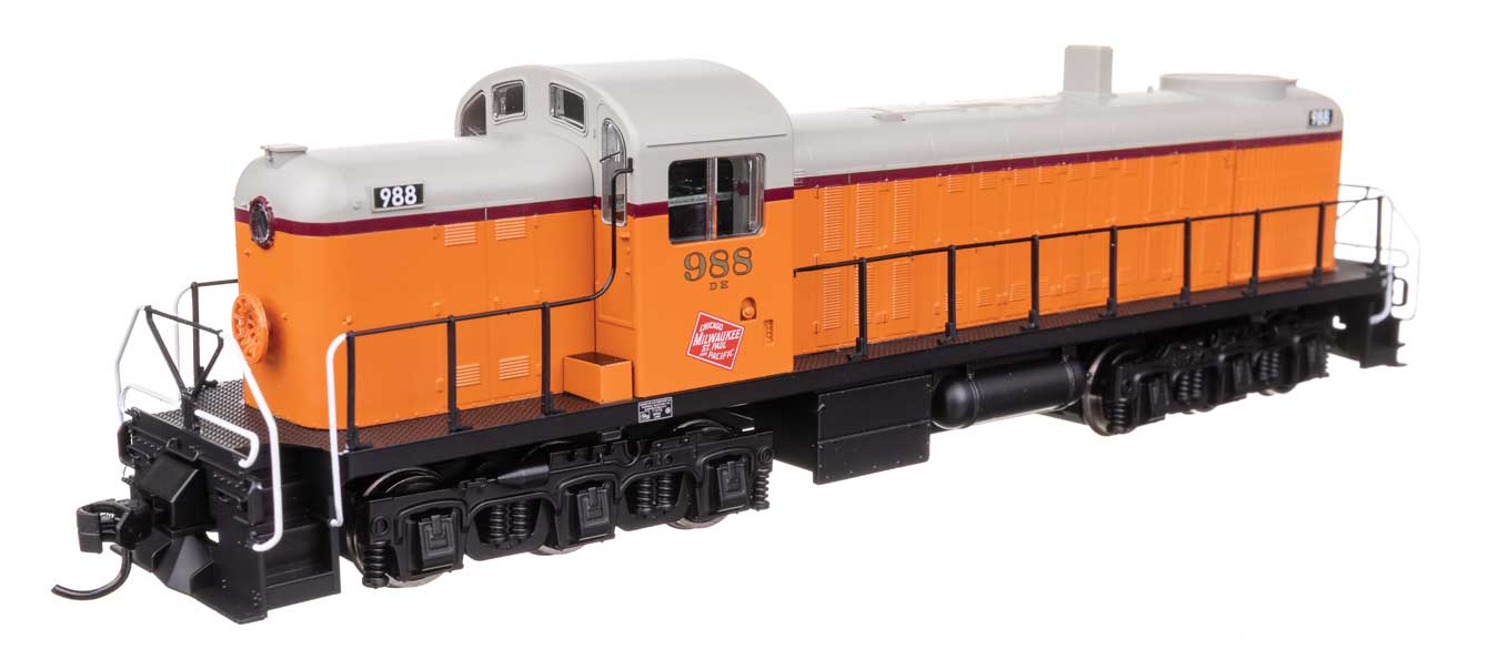 Alco RSC-2 - ESU Sound and DCC -- Milwaukee Road #988