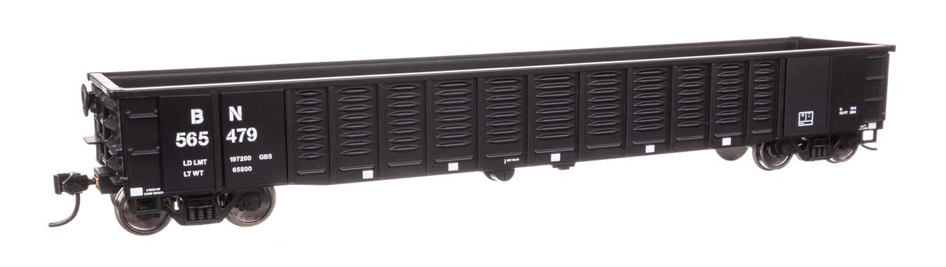 53' Corrugated-Side Gondola - Ready To Run -- Burlington Northern #565479