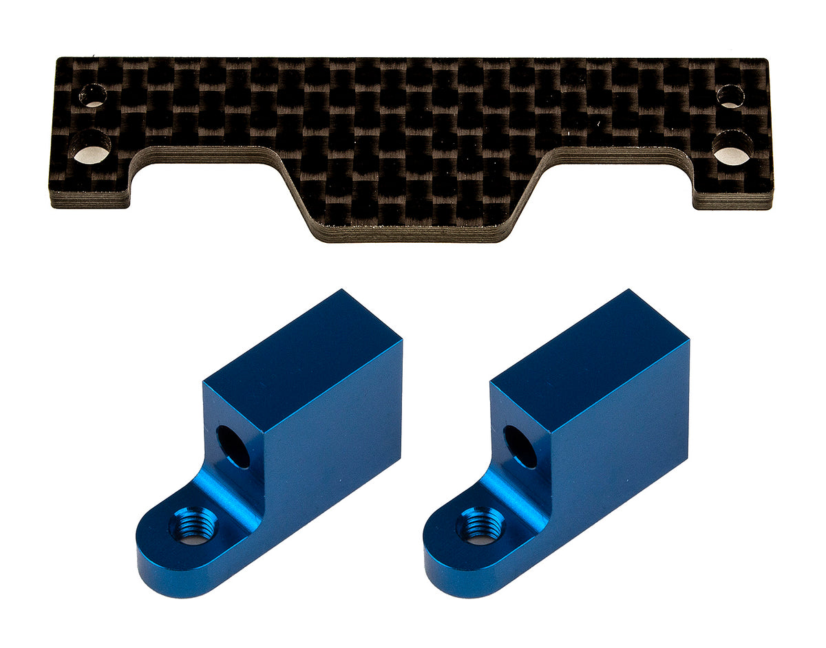 Team AssociatedASC91890 RC10B6.2 Factory Team Servo Mount Set, Side Rail Mount