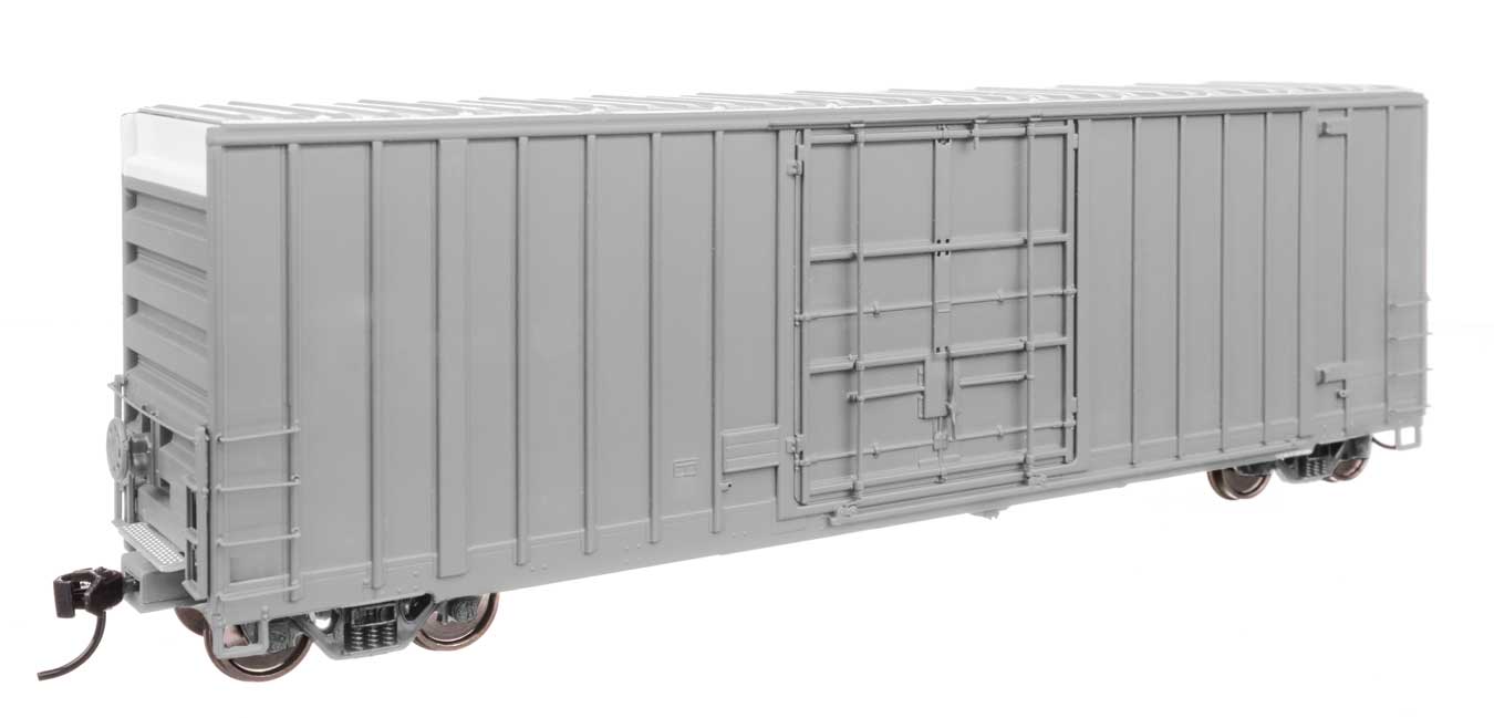 50' Gunderson Hi-Cube Paper Service Boxcar - Ready to Run -- Undecorated
